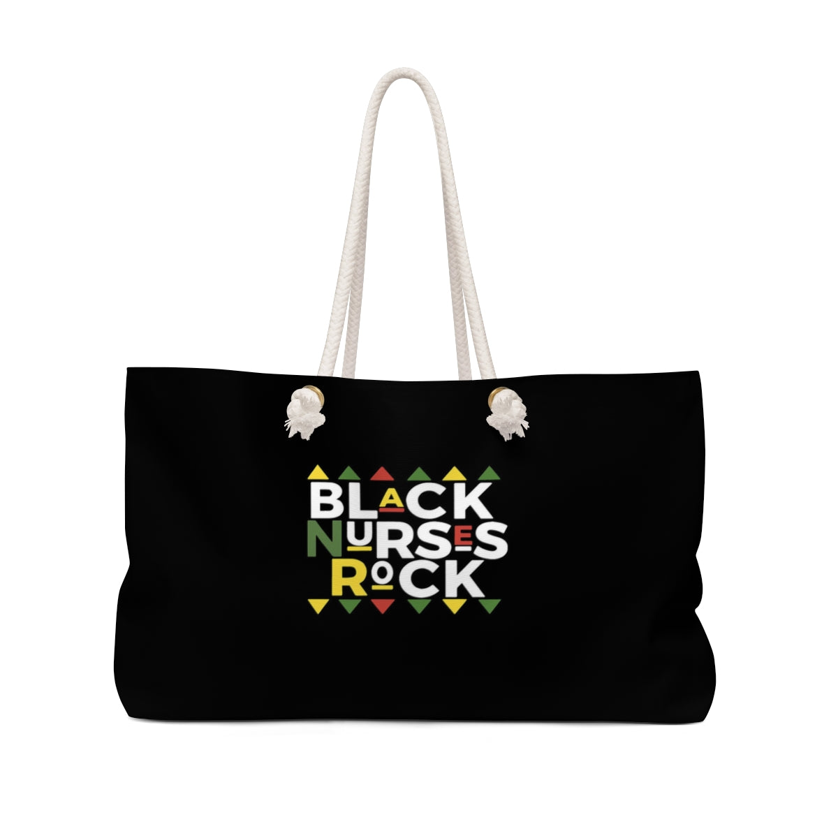 Black Nurses Rock! Weekender Bag (Black)
