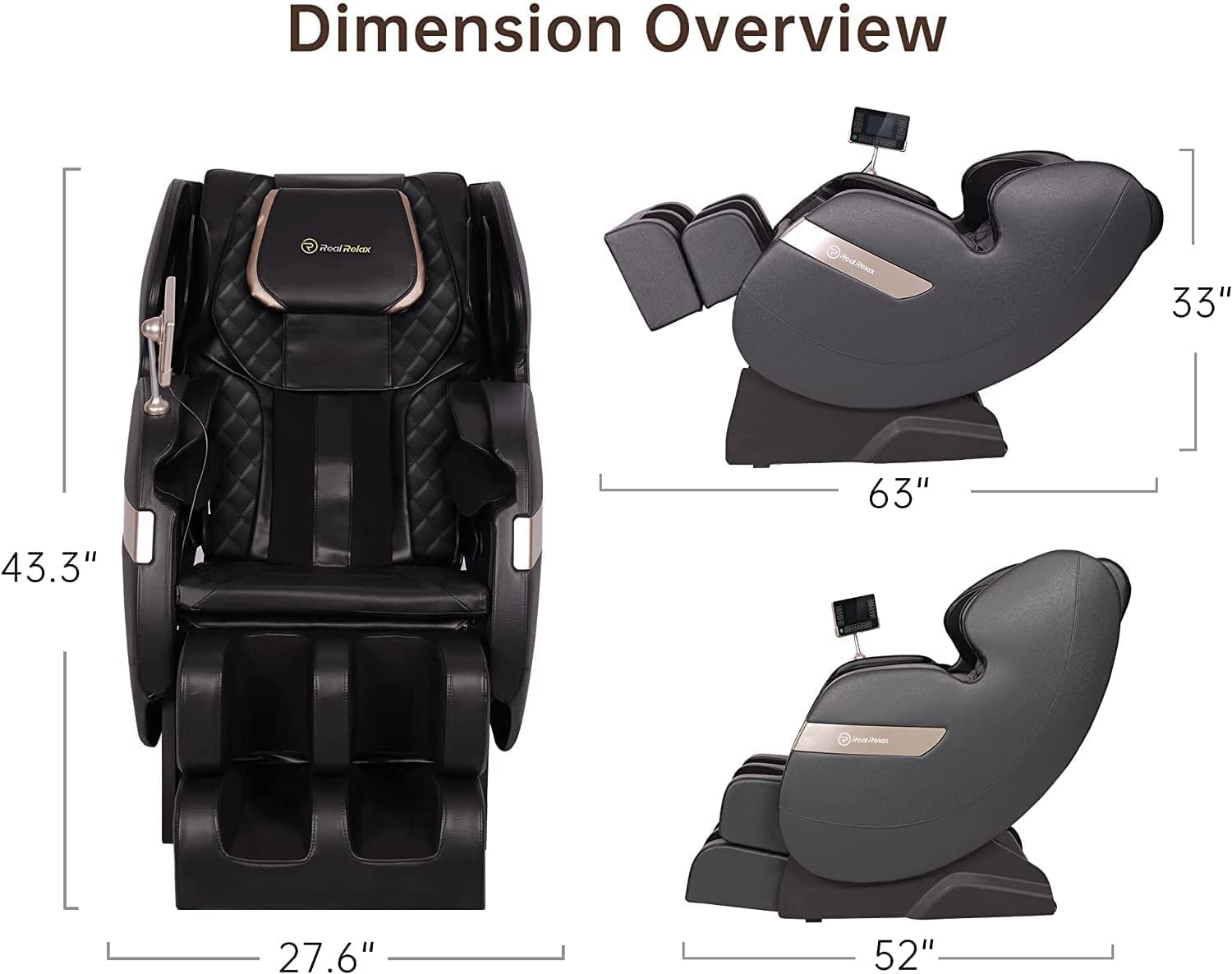 Perky Nurse Full Body Massage Zero Gravity Recliner Chair