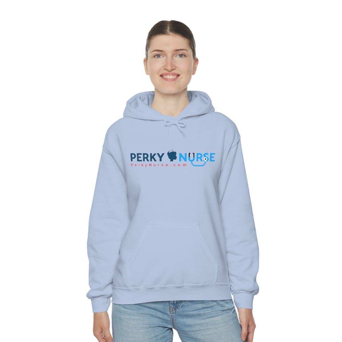 Perky Nurse Unisex Heavy Blend™ Hooded Sweatshirt