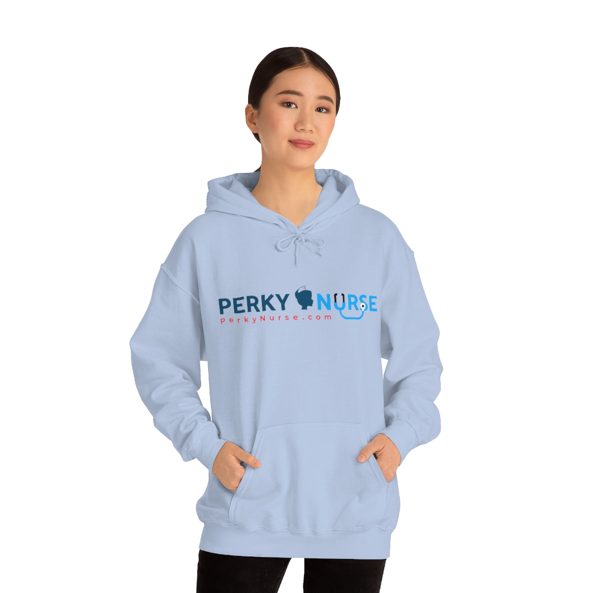 Perky Nurse Unisex Heavy Blend™ Hooded Sweatshirt