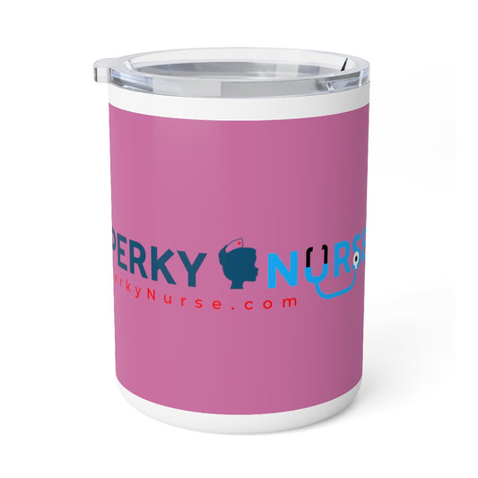 Perky Nurse Insulated Coffee Mug, 10oz