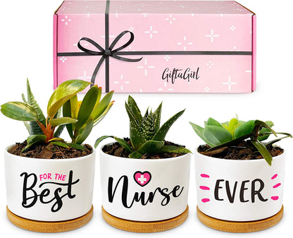 Nurses Week Gifts for Nurse Appreciation Week or Just Because! Our Best Nurse Pots Arrive Beautifully Gift Boxed