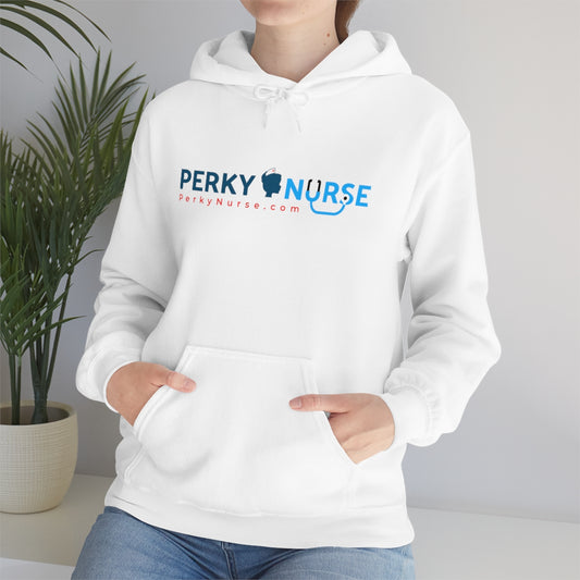 Perky Nurse Unisex Heavy Blend™ Hooded Sweatshirt