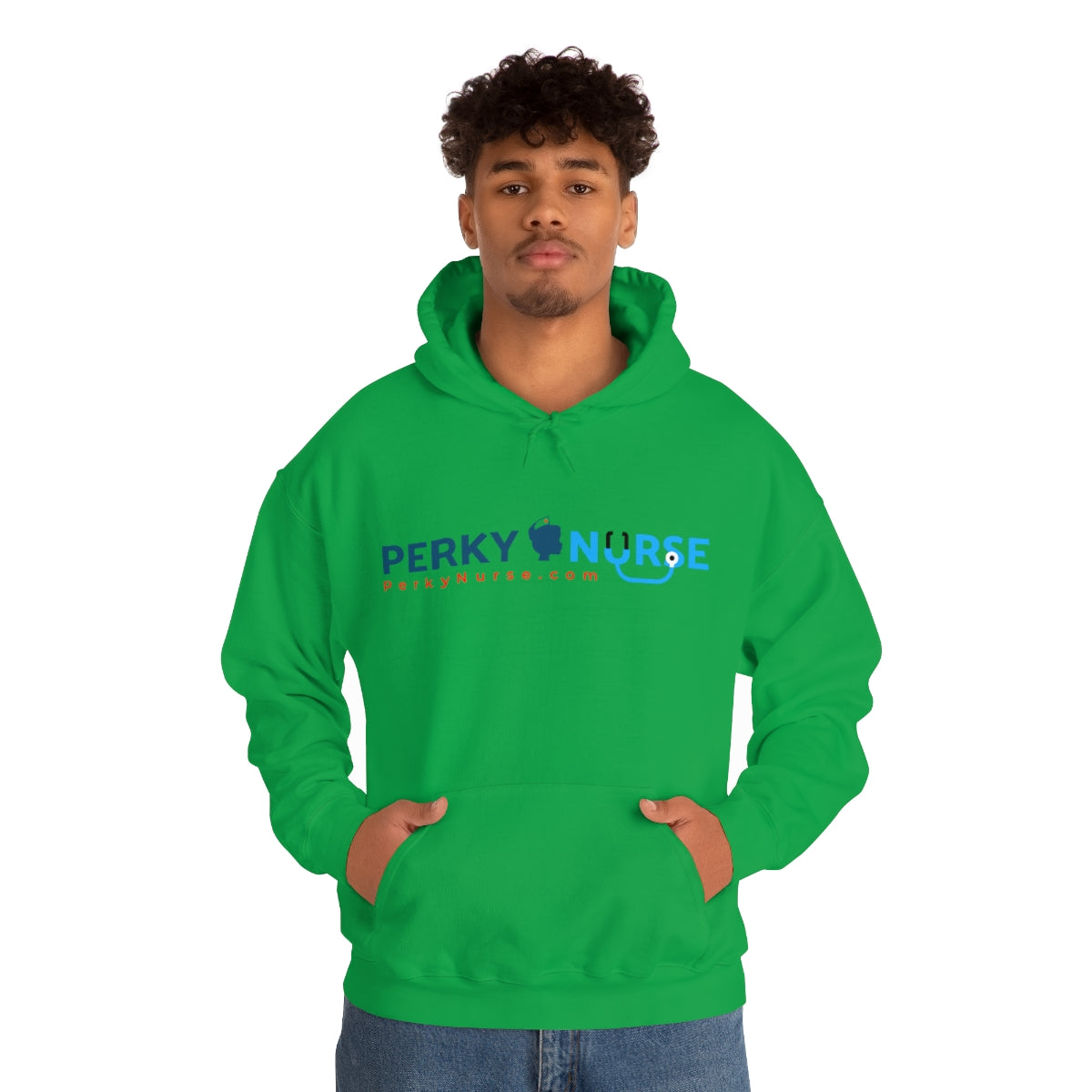 Perky Nurse Unisex Heavy Blend™ Hooded Sweatshirt