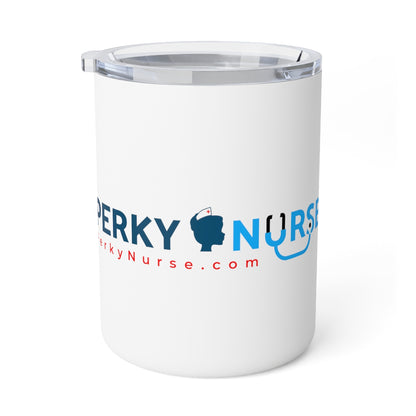 Perky Nurse Insulated Coffee Mug, 10oz