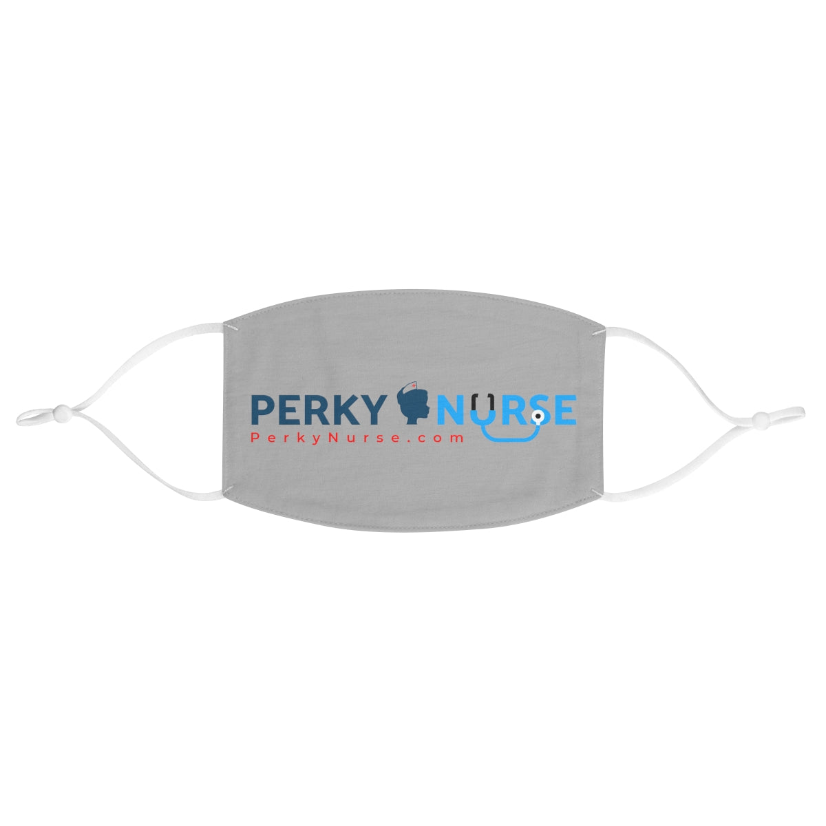 Perky Nurse Face Mask (Grey)