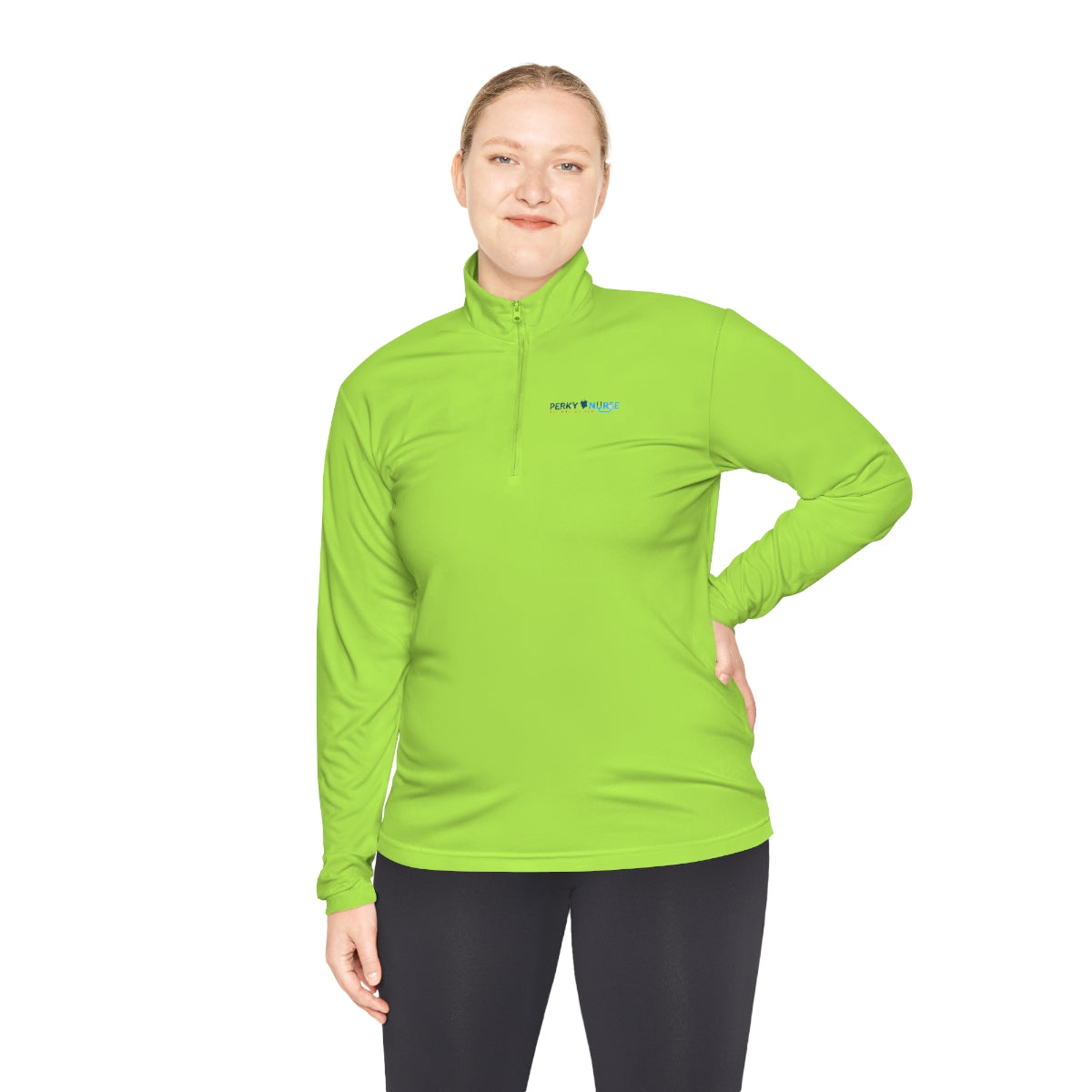 Perky Nurse Unisex Quarter-Zip Pullover