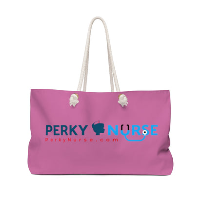 Perky Nurse Weekender Bag (Pink)