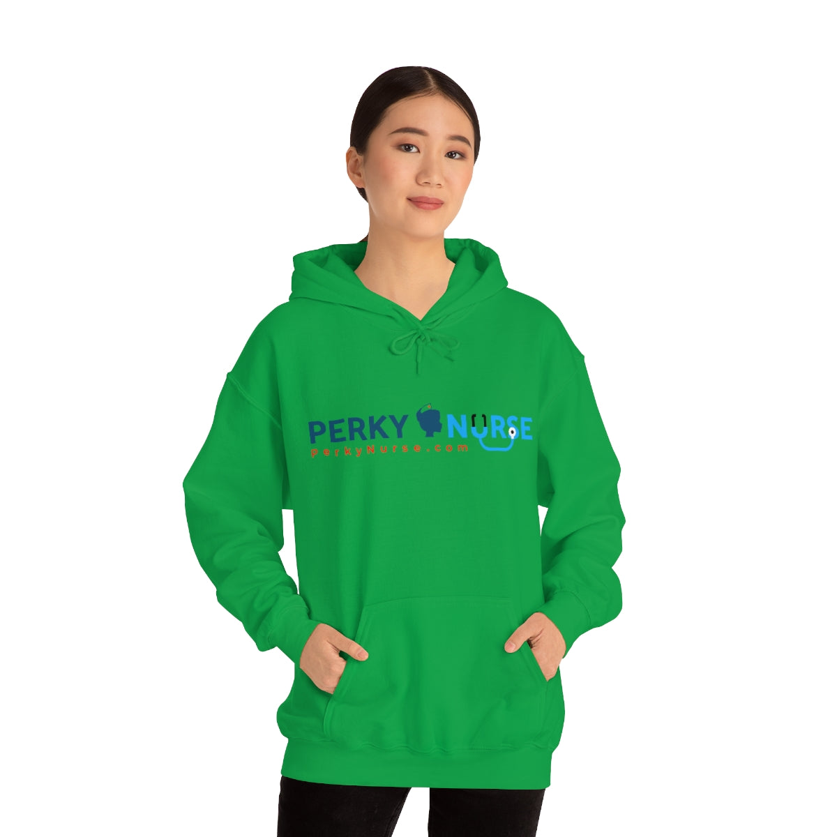 Perky Nurse Unisex Heavy Blend™ Hooded Sweatshirt