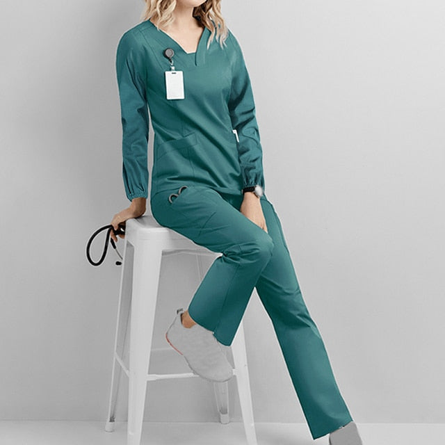 Nursing, Teachers, Daycare employees, Beautician, etc. We all can enjoy these comfortable scrub sets