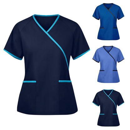 Women's Nurse Scrub Top Workwear