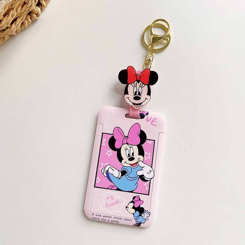 Mickey and Minnie Retractable Badge Reel Nurse & Doctor Card Holder Office & Hospital Supplies Boy & Girl Name Card