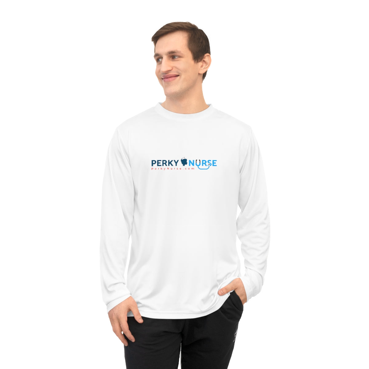 Perky Nurse Unisex Performance Long Sleeve Shirt