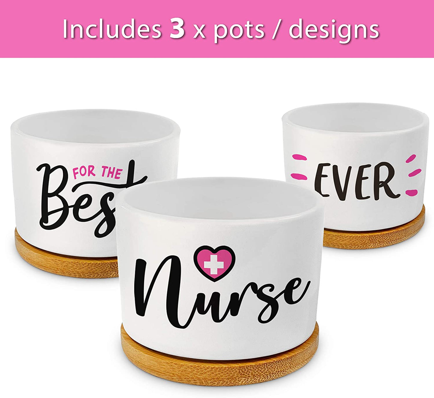 Nurses Week Gifts for Nurse Appreciation Week or Just Because! Our Best Nurse Pots Arrive Beautifully Gift Boxed