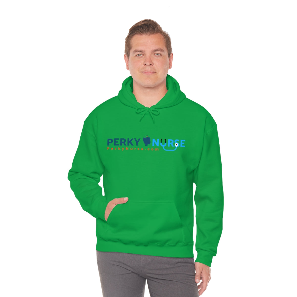 Perky Nurse Unisex Heavy Blend™ Hooded Sweatshirt