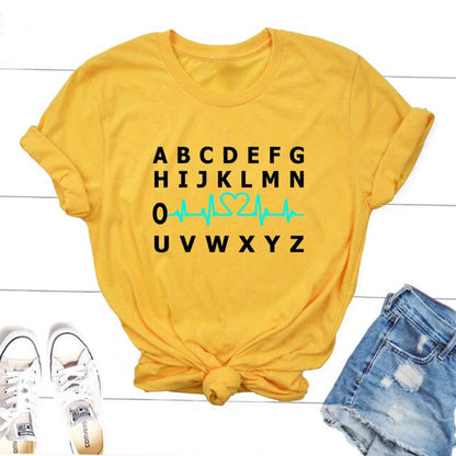 Nurse PQRST T-shirt Funny Electrocardiogram Meme! A Little Laughter!