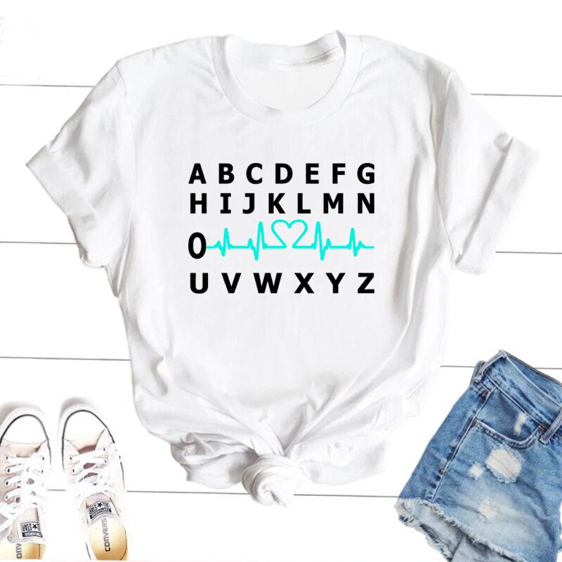 Nurse PQRST T-shirt Funny Electrocardiogram Meme! A Little Laughter!