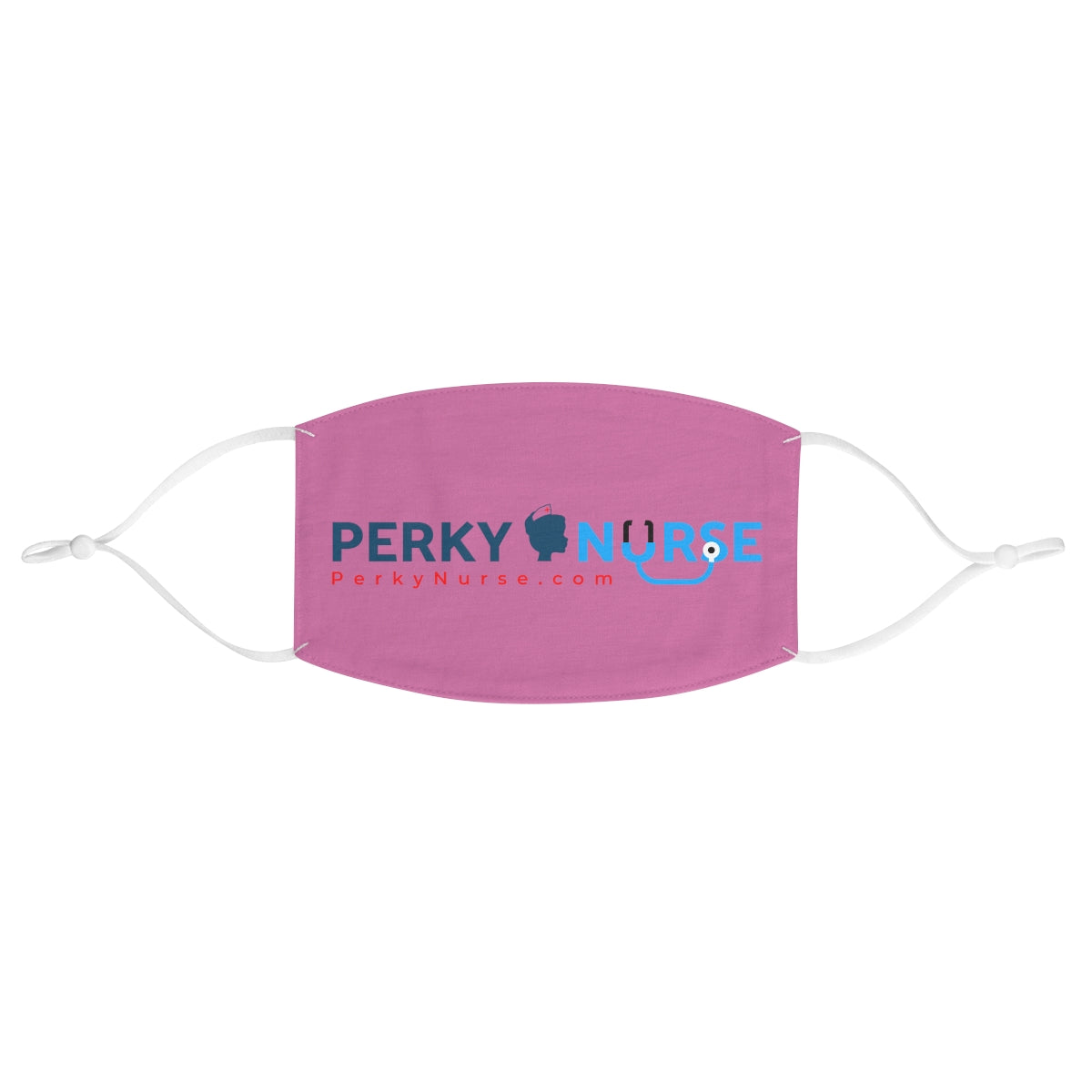 Perky Nurse Face Mask (Pink)