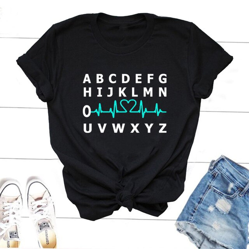 Nurse PQRST T-shirt Funny Electrocardiogram Meme! A Little Laughter!