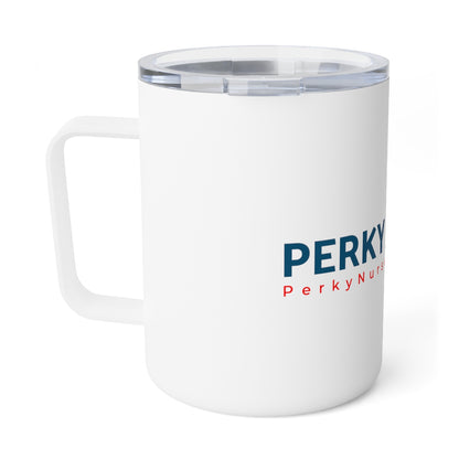 Perky Nurse Insulated Coffee Mug, 10oz