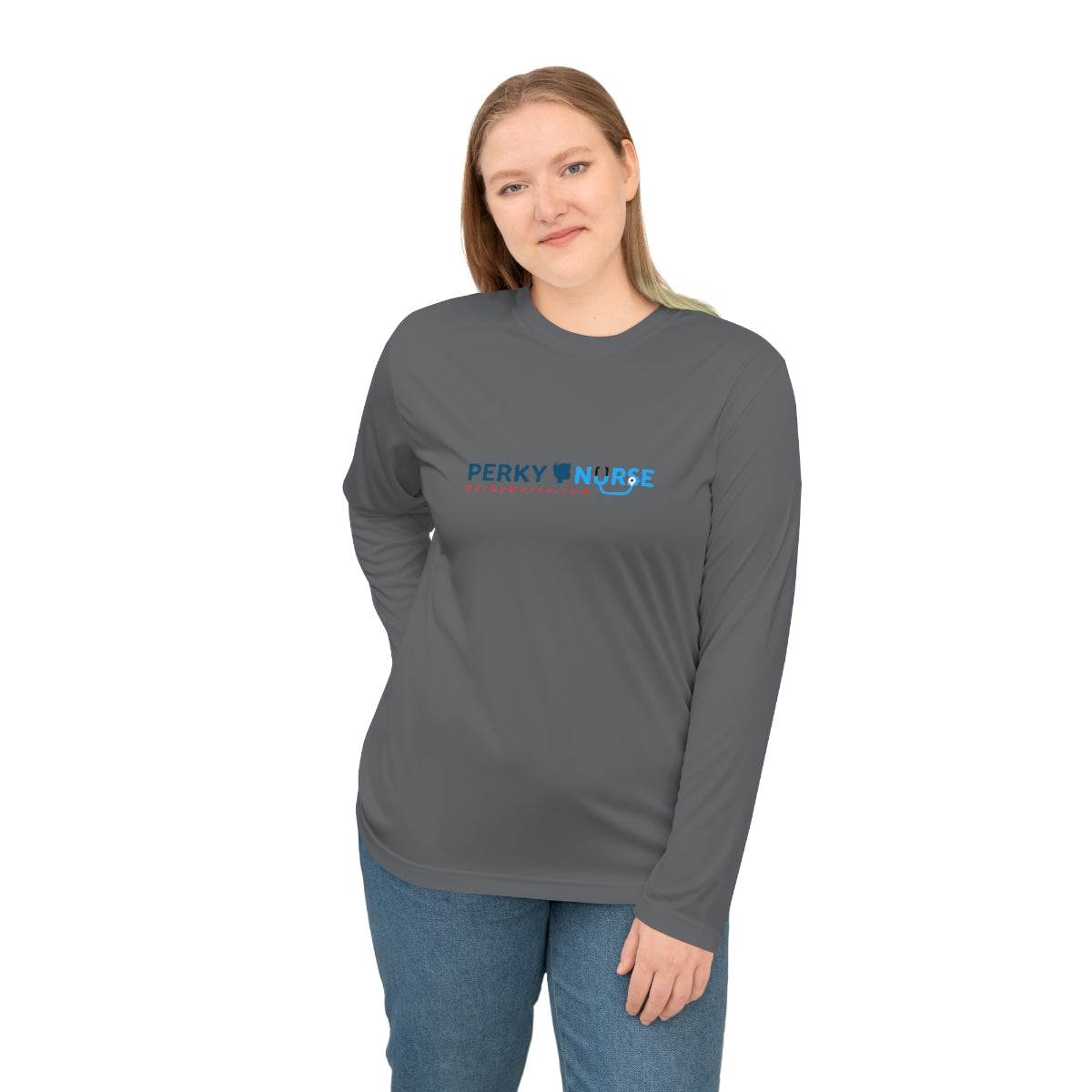 Perky Nurse Unisex Performance Long Sleeve Shirt