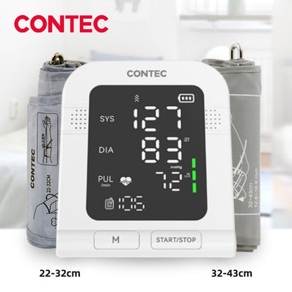 Portable Automatic Digital Blood Pressure Monitor BP Monitor Monitoring Leval Sphygmomanometer Big LED Display 08C/08E