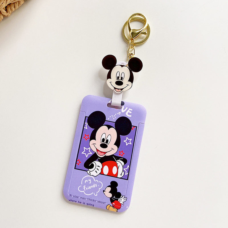 Mickey and Minnie Retractable Badge Reel Nurse & Doctor Card Holder Office & Hospital Supplies Boy & Girl Name Card