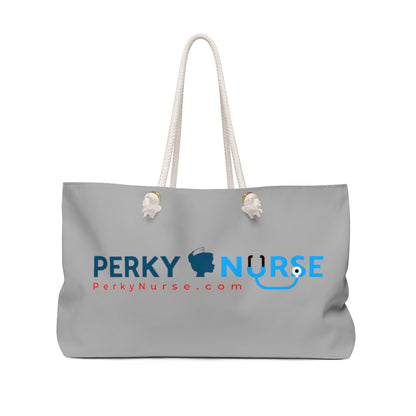 Perky Nurse Weekender Bag (Grey)