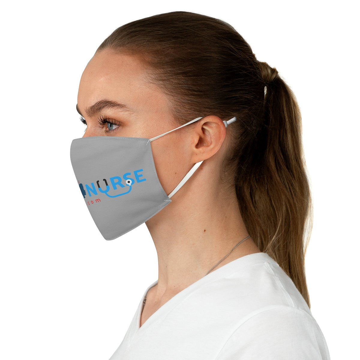 Perky Nurse Face Mask (Grey)